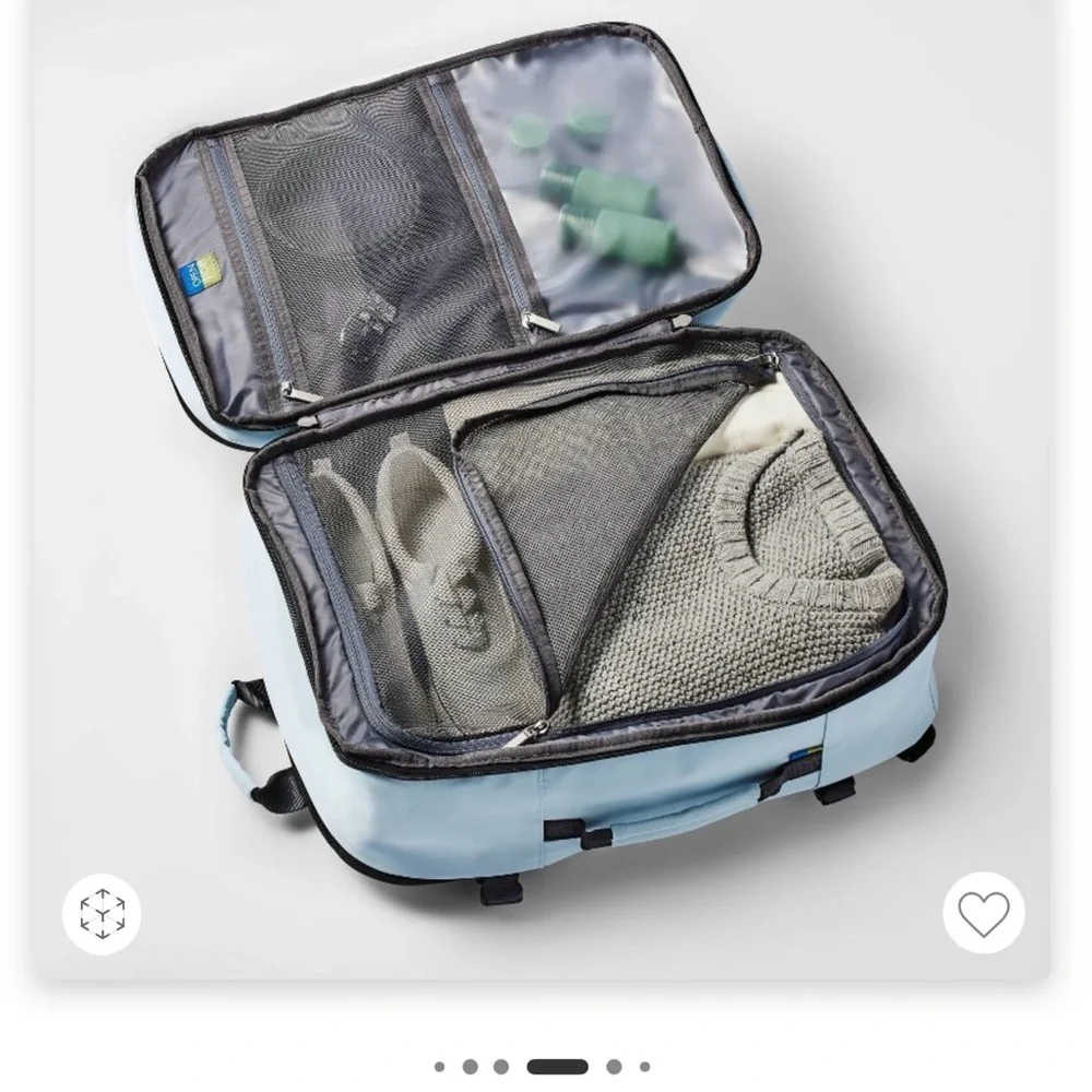 Open Story Blue Travel Backpack - Picture 6 of 6